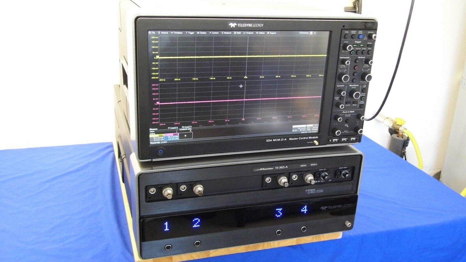 LeCroy LabMaster 10-36Zi-A & SDM-Zi-A, 36GHz 80GS/s oscilloscope w/ factory cal LeCroy LabMaster 10-36Zi-A & SDM-Zi-A, 36GHz 80GS/s oscilloscope w/ factory cal